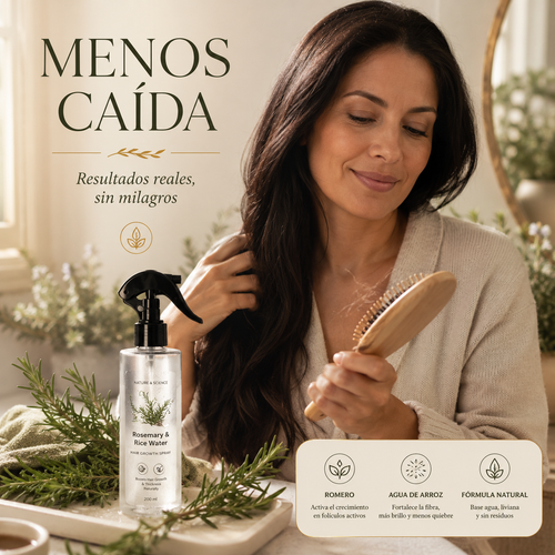 (2x1) Spray Romero & Agua de Arroz - 200 ml